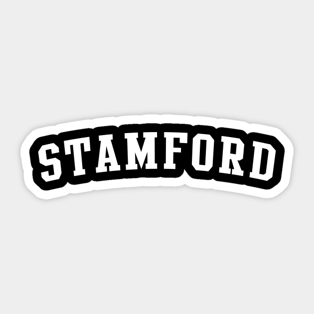 Stamford Sticker by Novel_Designs